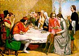 John Everett Millais Canvas Paintings - Lorenzo and Isabella